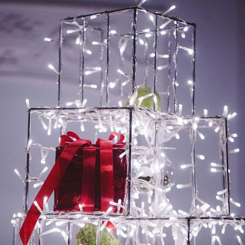 100 LED Christmas Fairy Lights – 33ft Outdoor & Indoor Decorations (8 Modes)