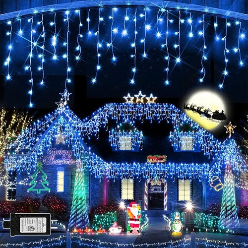 100 LED Christmas Fairy Lights – 33ft Outdoor & Indoor Decorations (8 Modes)