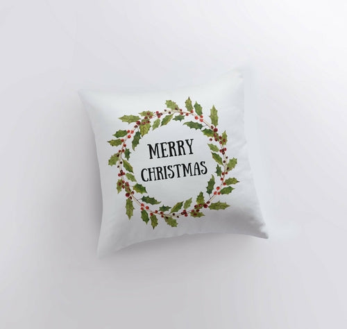 Christmas Wreath Pillow