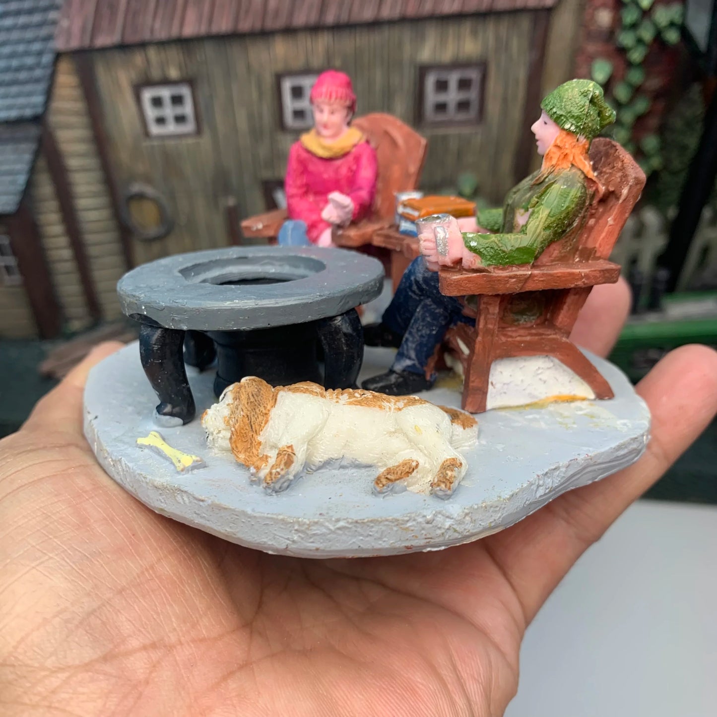 Halloween Christmas Etc. Figurines & Miniatures Sand Table Decoration Articles Handicraft Gifts Desk Sculpture