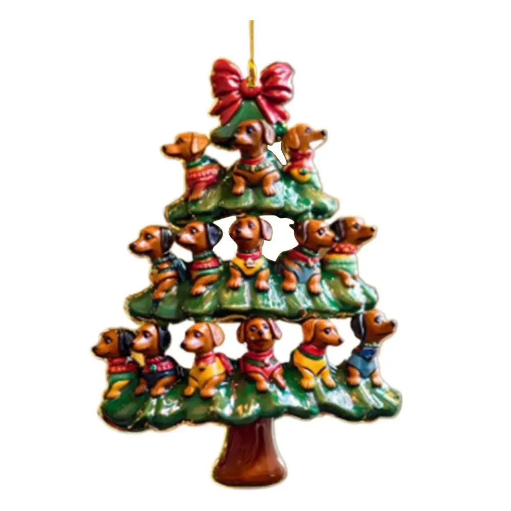 2D Acrylic Sparkling Ballerina Christmas Ornament Ballerina Dance Ornament, Crystal Ballet Ornament For Christmas Tree Decor