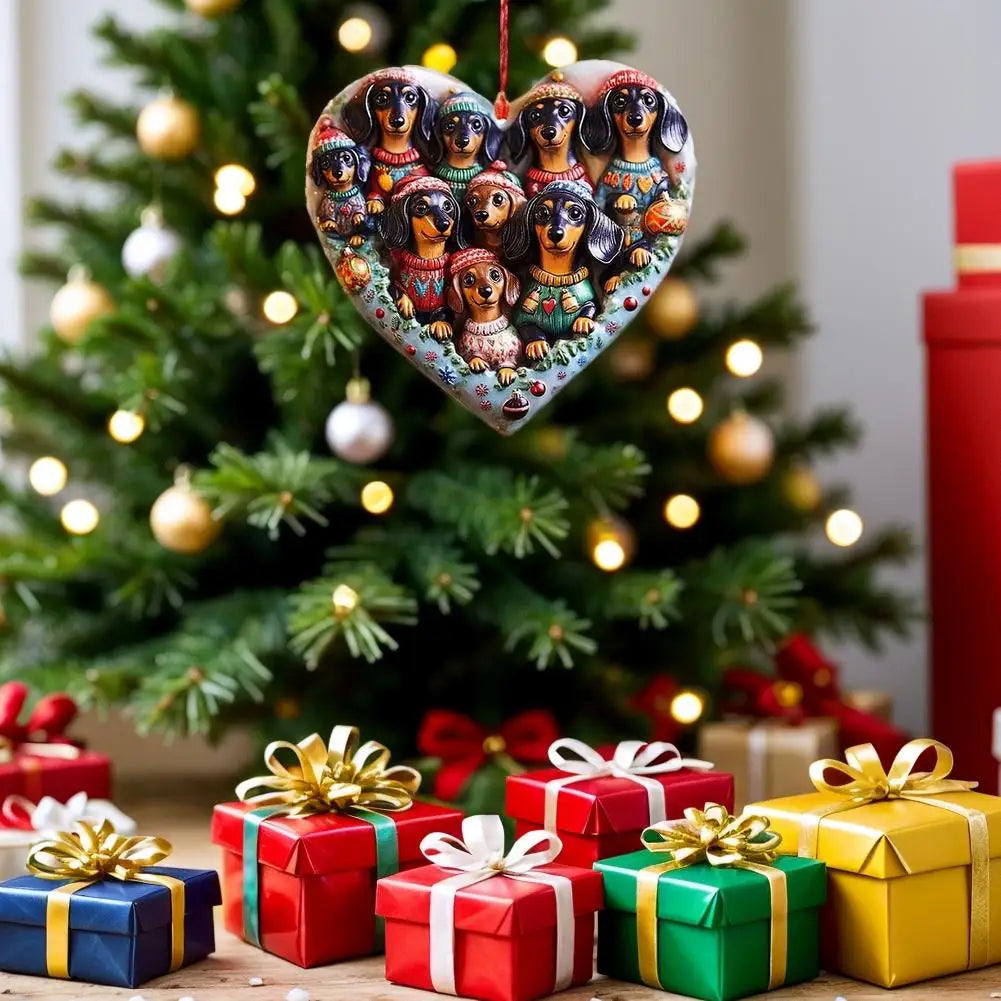 2D Acrylic Sparkling Ballerina Christmas Ornament Ballerina Dance Ornament, Crystal Ballet Ornament For Christmas Tree Decor