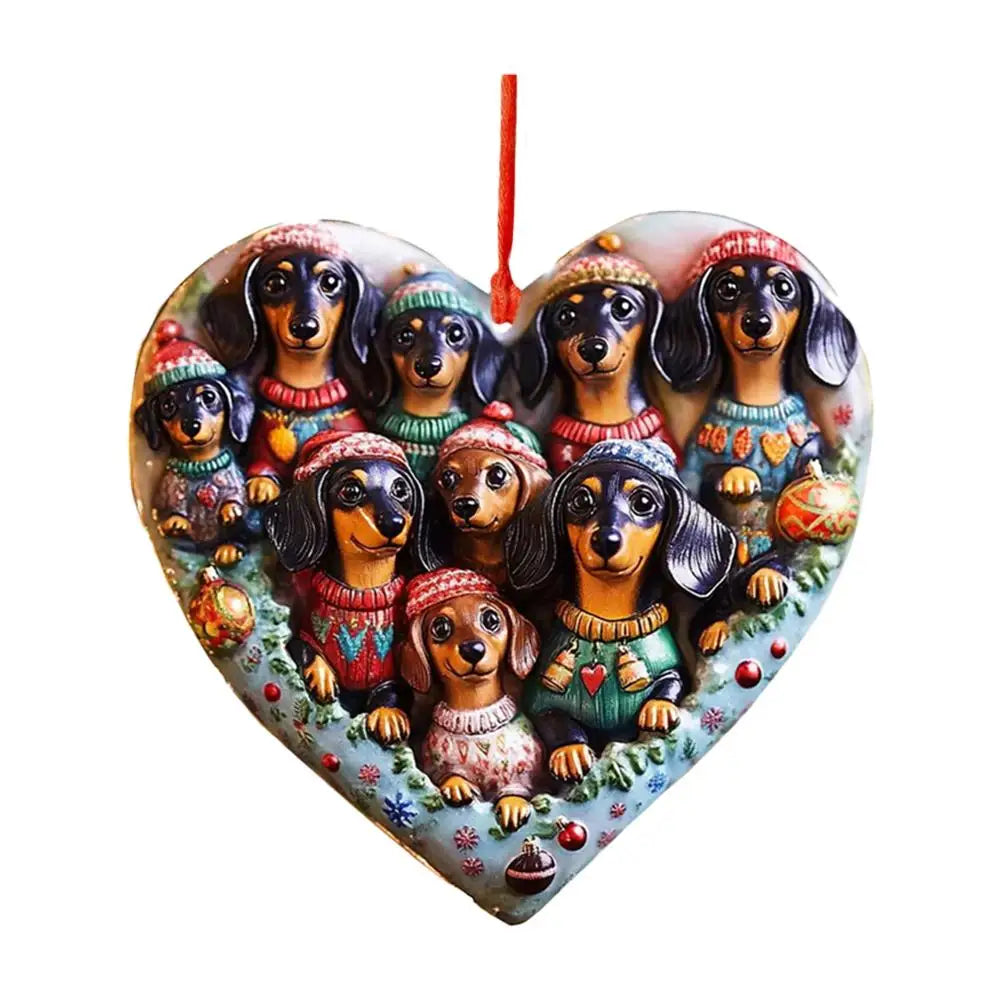 2D Acrylic Sparkling Ballerina Christmas Ornament Ballerina Dance Ornament, Crystal Ballet Ornament For Christmas Tree Decor