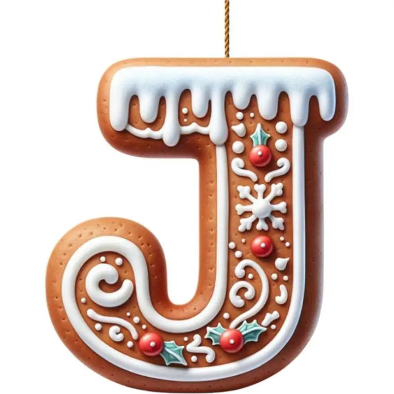 Christmas Ornaments DIY Decoration New Year Nativity 26 Letters Christmas Tree Hanging Navidad Decoration Holiday 2026