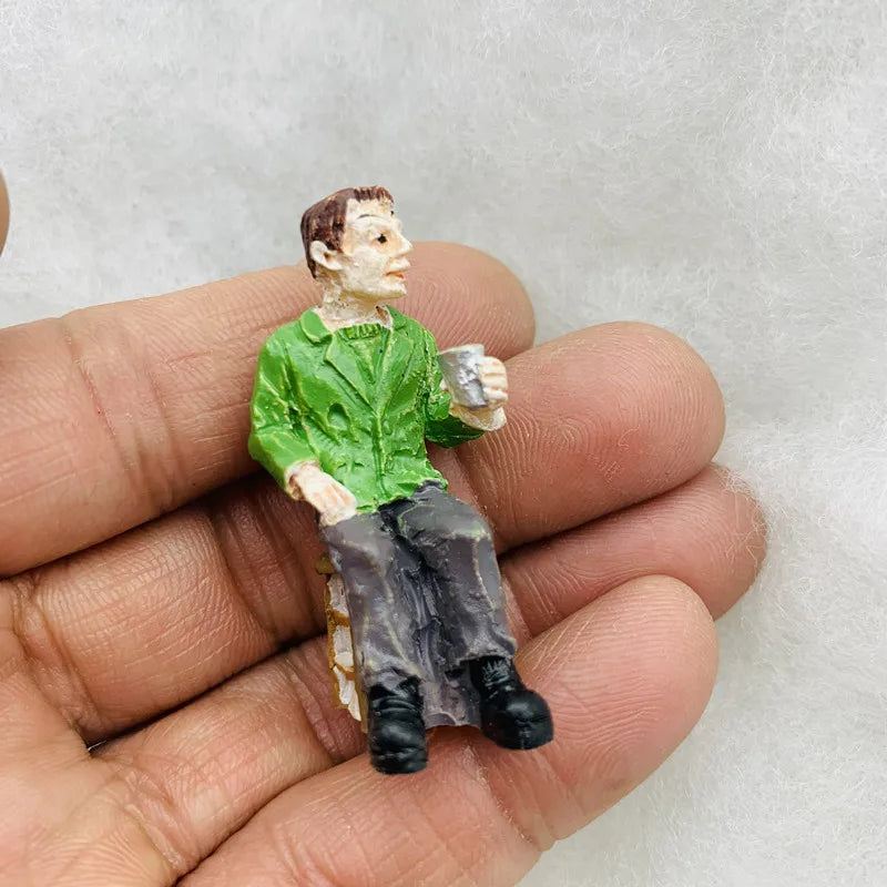 Halloween and Christmas Etc. Sand Table Figurines and Miniatures, Handicraft Gifts, Desk Sculpture, Decoration Articles