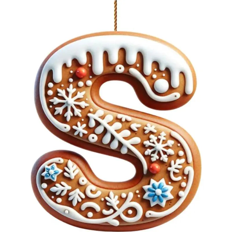 Christmas Ornaments DIY Decoration New Year Nativity 26 Letters Christmas Tree Hanging Navidad Decoration Holiday 2026