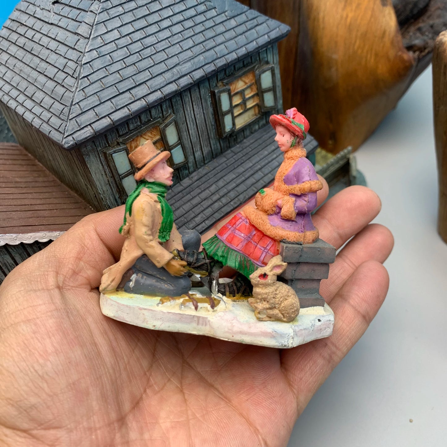 Halloween Christmas Etc. Figurines & Miniatures Sand Table Decoration Articles Handicraft Gifts Desk Sculpture