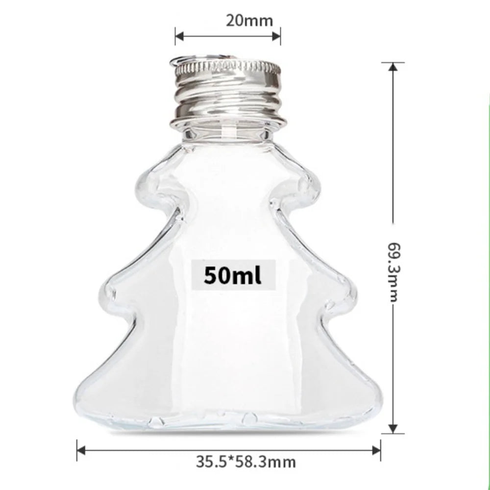 Christmas Decoration Ball Juice Cold Drink Water Beverage Bottle Booze Filled Xmas Tree Ornaments Home Outdoor Festival Decor