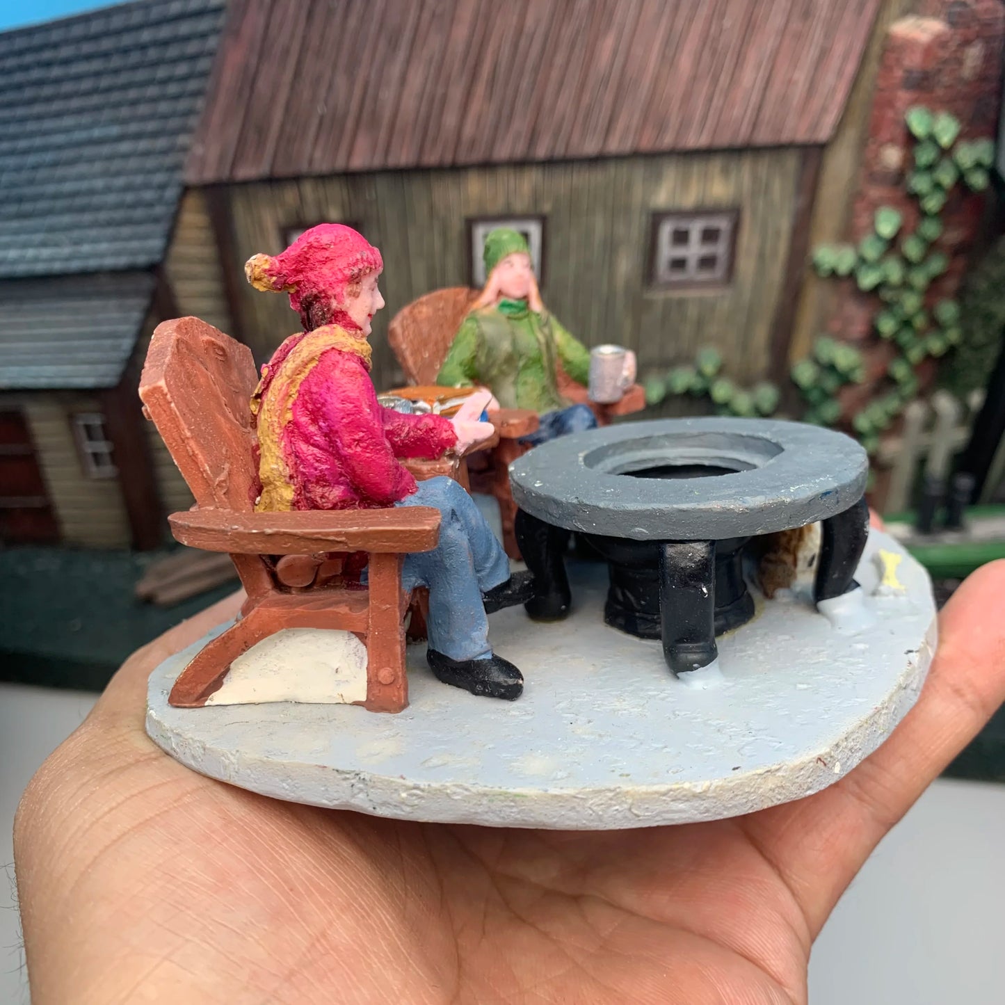 Halloween Christmas Etc. Figurines & Miniatures Sand Table Decoration Articles Handicraft Gifts Desk Sculpture