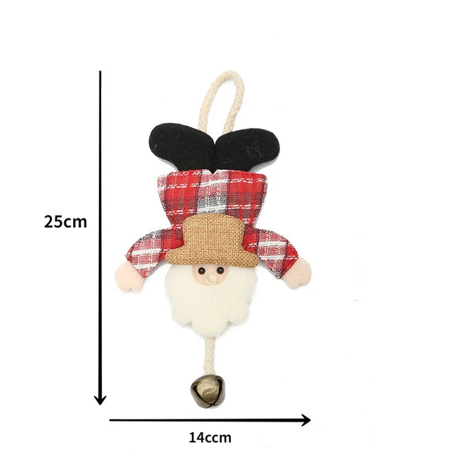 Christmas Decorations for Home Lovely Faceless doll Hanging Pendant Christmas Tree DIY Decor Ornaments Xmas New Year Gifts Kids