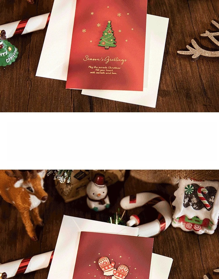 Christmas cards, vintage Christmas Eve cards, gift cards, holiday greetings cards, handwritten Christmas cards